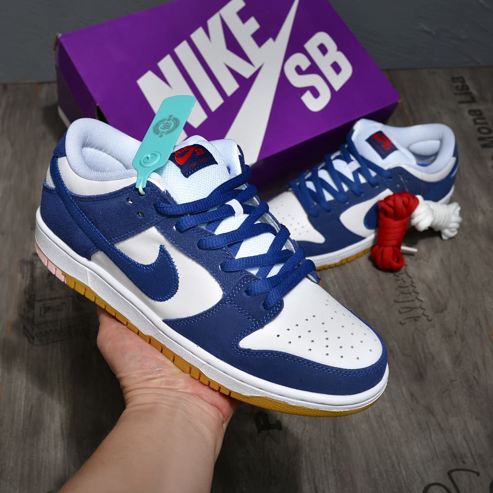 Nike Dunk Low Blue Skateboarding.