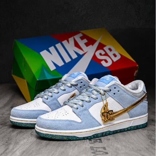 Nike SB Dunk Low Blue & Gold