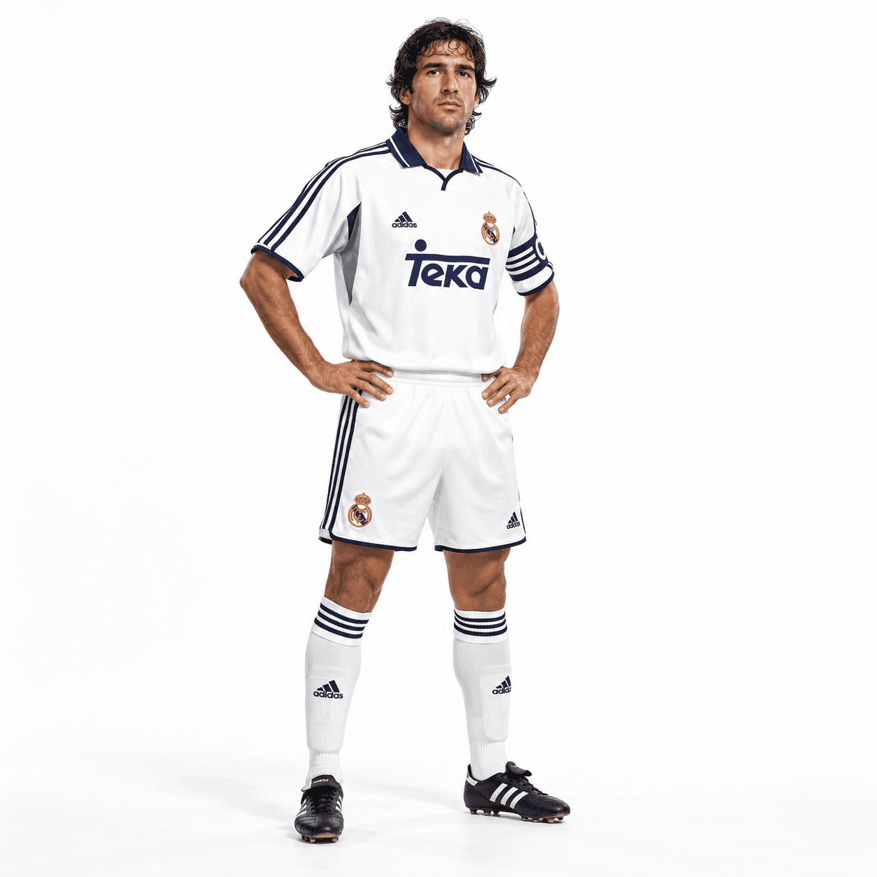 Camisa Retro del Real Madrid 00/01