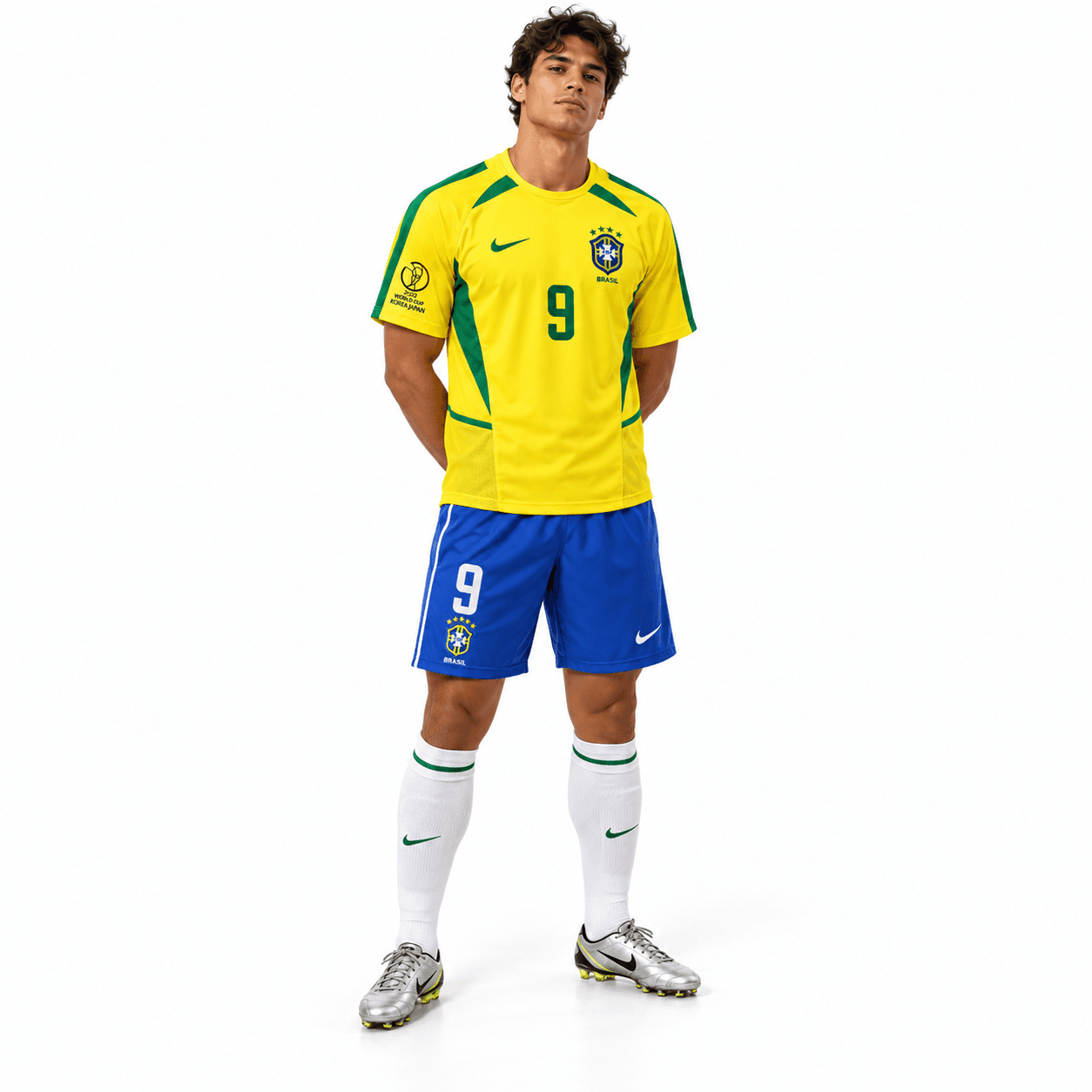Camisa Retro de Brasil 2002