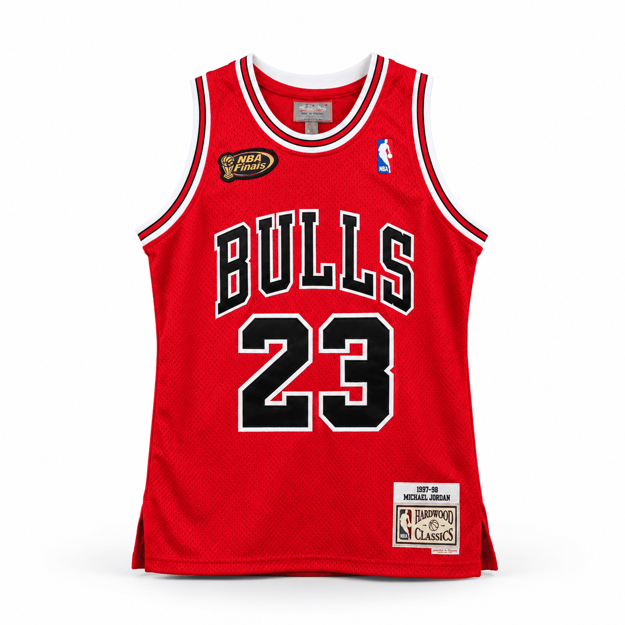 Camiseta Retro Visitante de los Chicago Bulls 1998